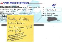 Chèque refusé