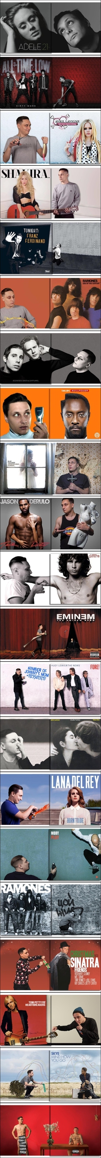 La face cachée de la jaquette (de l'album)