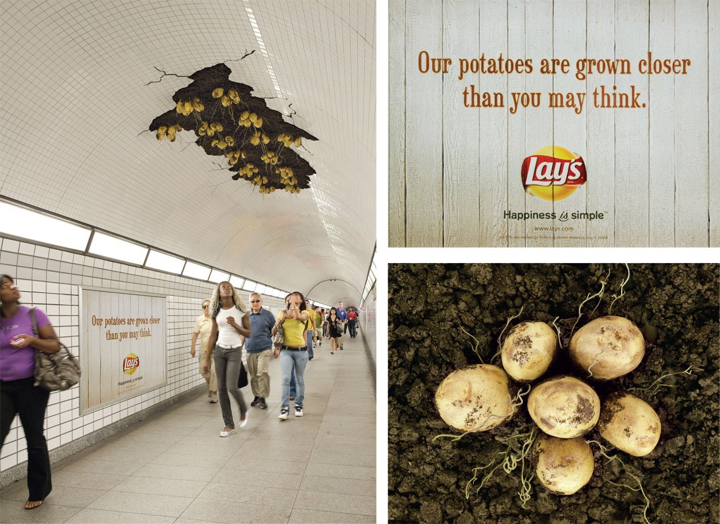 Une publicité pour des chips
