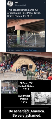 Les internautes américains réagissent aux camps d'internement...