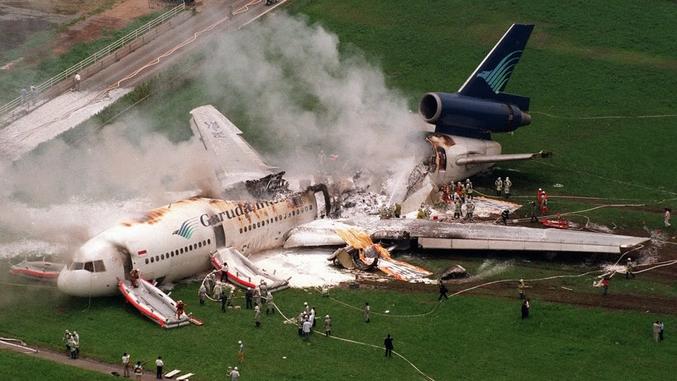 C'est quasi-miraculeux que sur les 170 personnes (équipage et passagers), il n'y eut que 3 victimes.