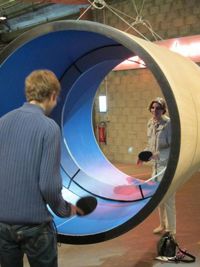Ping pong en tube