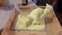 Sculpture dans du beurre