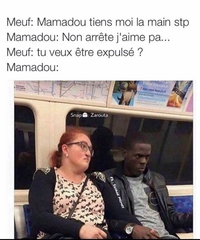 Pendant ce temps, dans le métro...