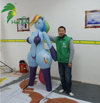 Poney gonflable