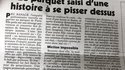 Le parquet saisi d'une histoire à se pisser dessus