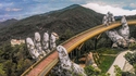 Passerelle piétonne en Asie