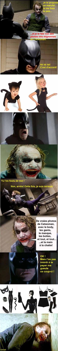 Batman vs Joker