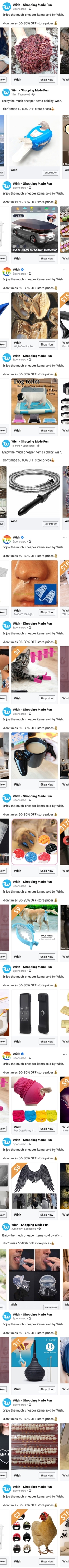 On trouve de tout sur Wish !