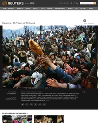 Les trente ans de photo-journalisme de l'agence Reuters