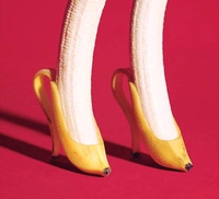 Chaussures bananes...