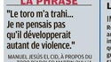 Les taureaux, ces animaux...