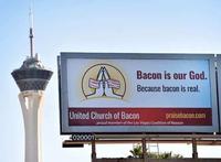 Le bacon est notre Dieu... parce qu'il existe vraiment !