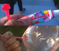 Ballon en tube