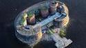 Le fort Plauge (Russie, mer baltique)