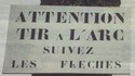 Suivez les fleches