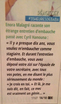 Entretien d'embauche