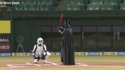 Partie de baseball avec Dark Vador