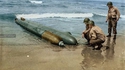 Avril 1944, sur la plage d'Anzio (Italie) s'est échoué un mini sous-marin suicide