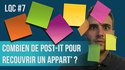 Combien de Post-It pour recouvrir un appartement ?