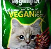 Nourriture végétarienne pour chat