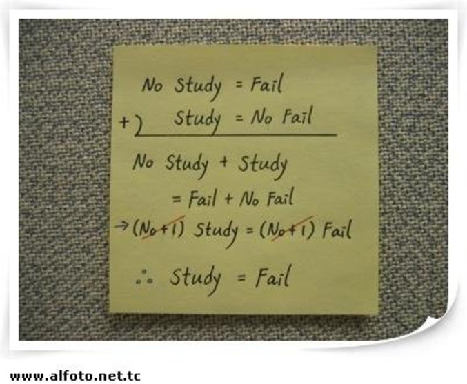 Study = No fail