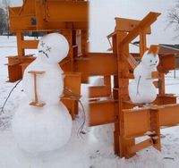 Bonhommes de neige morts