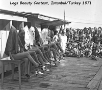 Turquie 1971 : concours pour les plus belles jambes