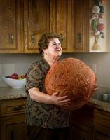 Quand je vois la taille de la boulette de viande, je m'affole en pensant à celle des spaghettis