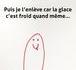 Parfois, je regarde mon zizi dans la glace