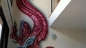 Dragon mural