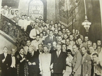 Le staff et le cast de Sunset boulevard, 1951.