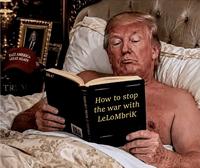 Trump en train de potasser