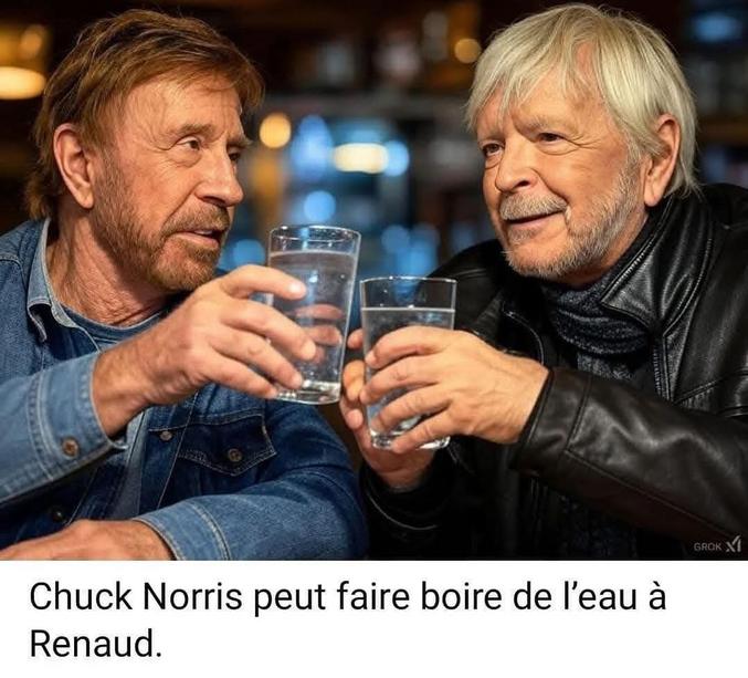 Comme toujours c'est Chuck