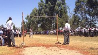 Saut en hauteur au Kenya 