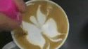 Art de café