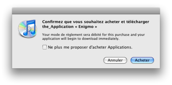 Quand iTunes se met à parler comme Jean-Claude Van Damme...