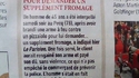 Et un supplément fromage sinon t'es mort