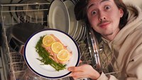 Saumon cuisiné au lave-vaisselle