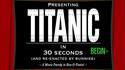 Titanic en 30 sec