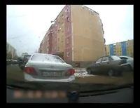 Le pire conducteur dans un parking