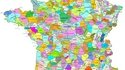 Carte des pays français