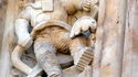 Statue de la cathédrale de Salamanque, construite entre le XVIe et le XVIIIe siècle