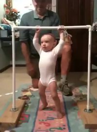 Bébé athlète