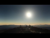 Eclipse de soleil à La Silla, au Chili