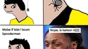 Spiderman, spiderman ...