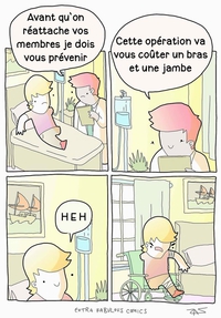 La médecine ça coûte cher 