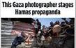 Mise en scène par un photographe palestinien