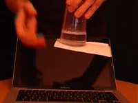Le verre d'eau