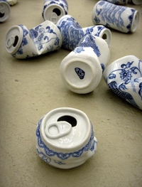 Canette en porcelaine 